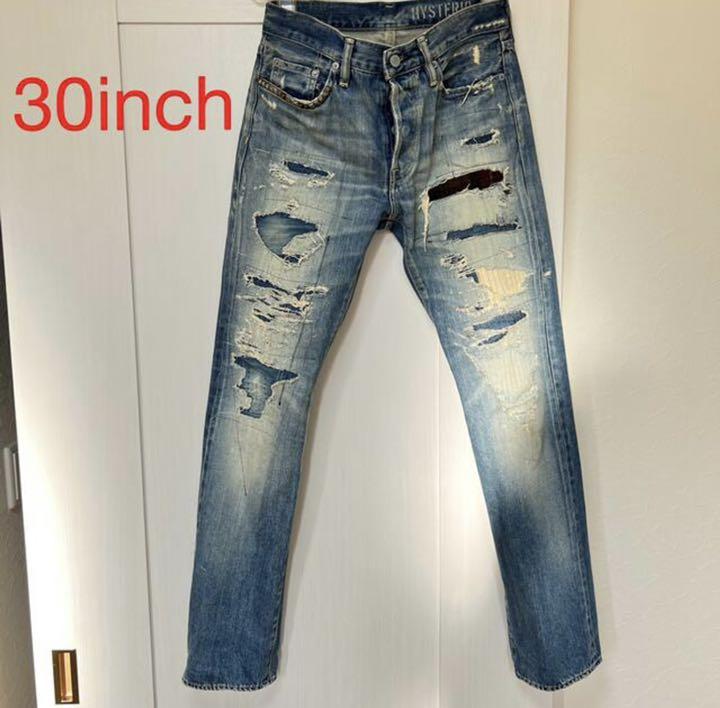 HYSTERIC GLAMOUR GLAMOUR 30インチメンズ デニム デニム/ジーンズ 30インチ 内祝い! HYSTERIC GLAMOUR GLAMOUR 30インチメンズ デニム デニム/ジーンズ 30インチ 内祝い!