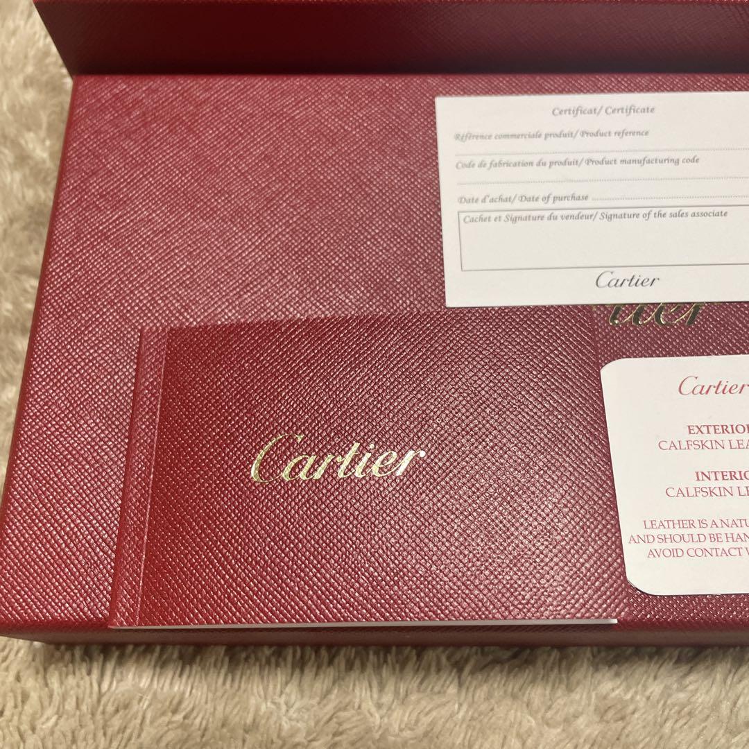 【未使用 】カルティエ　長財布　 ラウンドファスナー　ハッピーバースデー