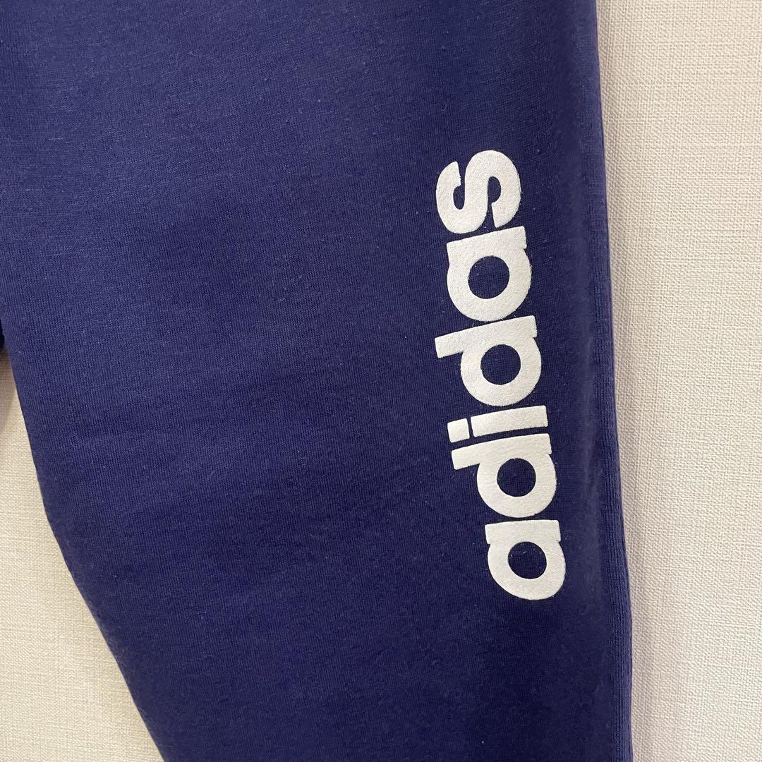 希少 90s アディダス セットアップ ロゴ ネイビー トレフォイル