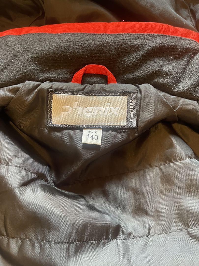 【ENY】140cm phenix スキーウェア ネイビー/レッド
