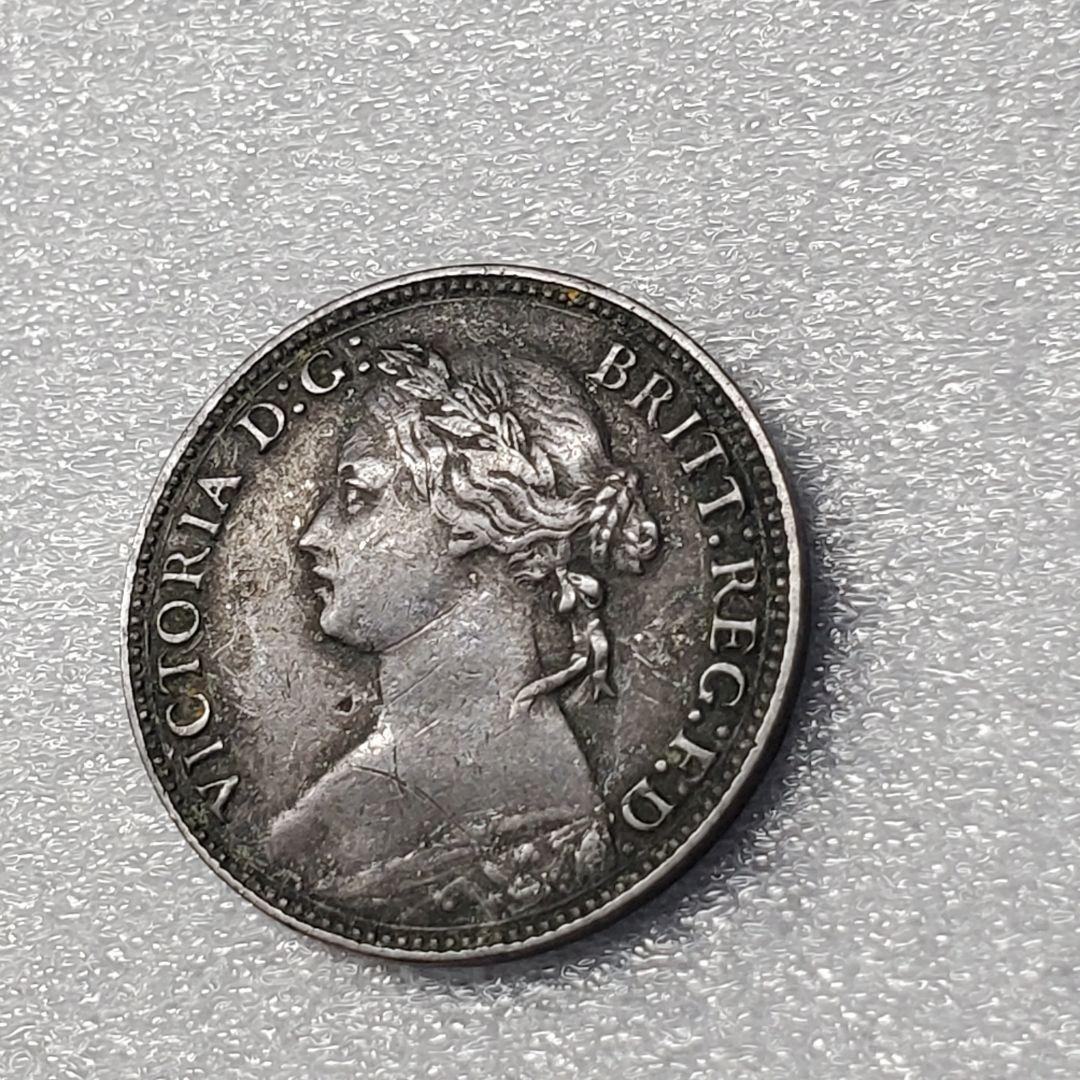 3255.　1874年　イギリス　大英帝国　ヴィクトリア女王 ファーシング