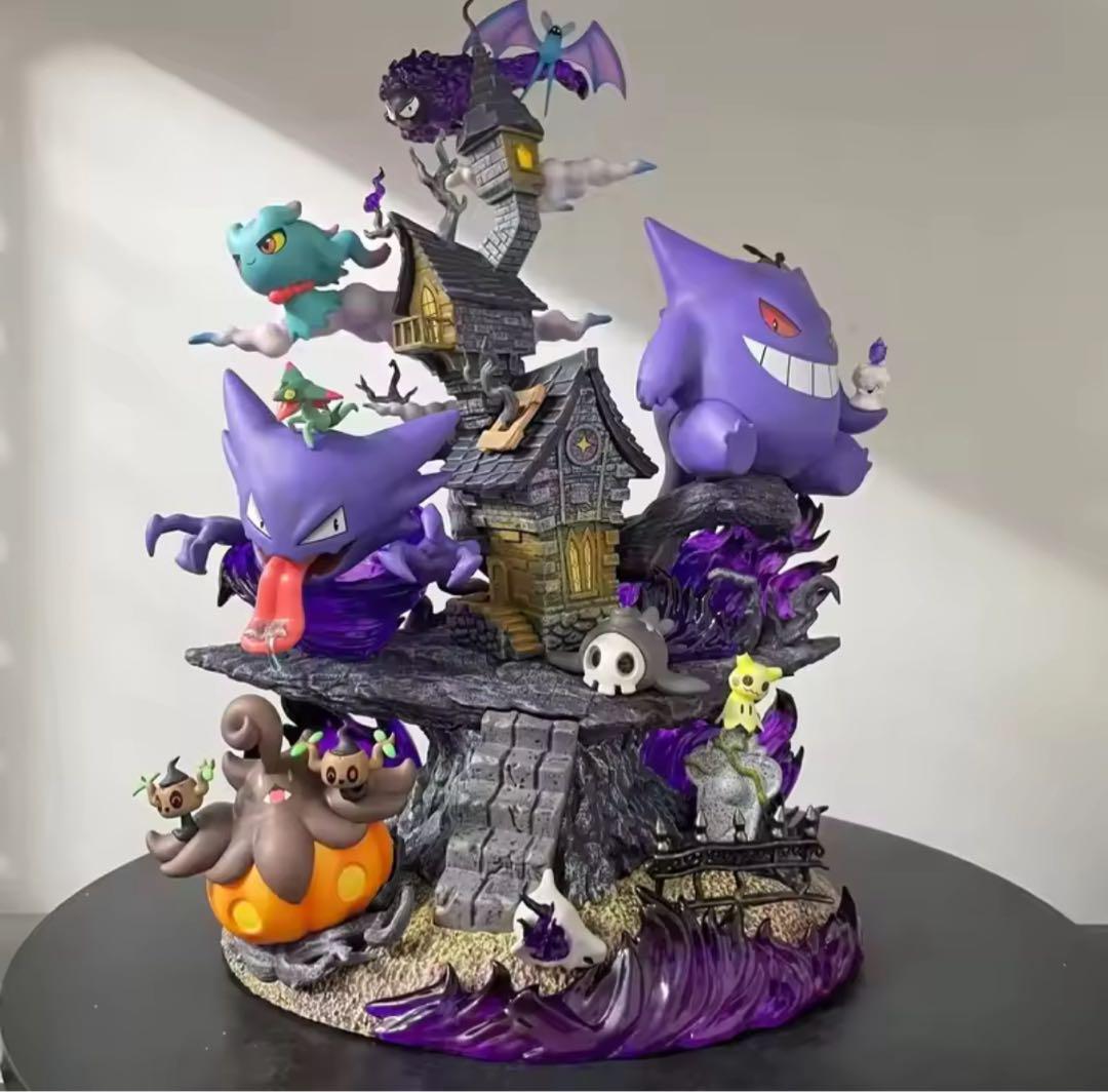 ポケモン フィギュア ゴーストタイプ ジオラマ 海外製