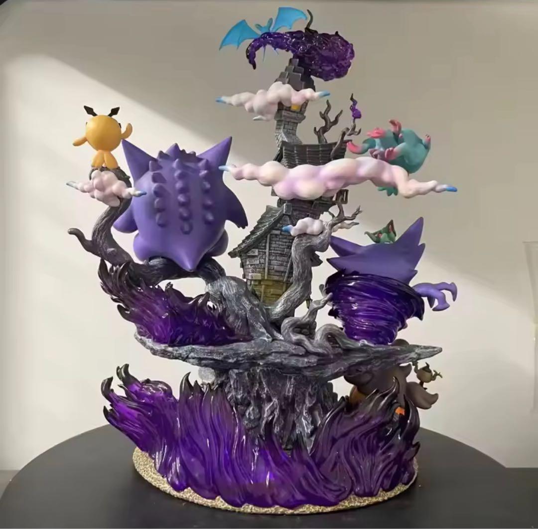 ポケモン フィギュア ゴーストタイプ ジオラマ 海外製