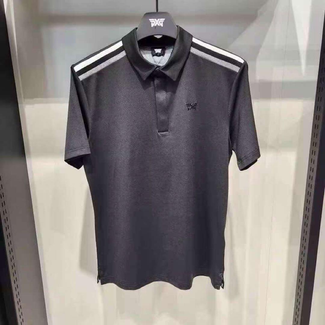 25 PXGメンズ ポロシャツ トップスゴルフウェア人気夏 - メルカリ