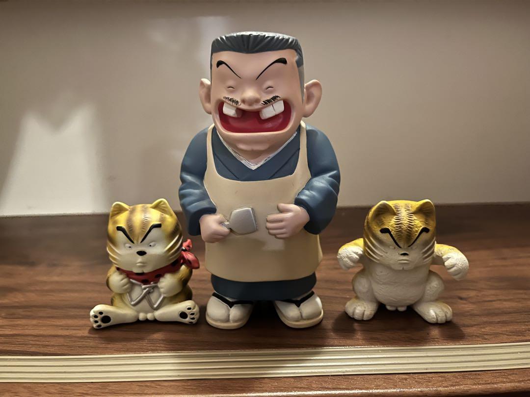 じゃりん子チエ ソフビフィギュア おっちゃん&アントニオ