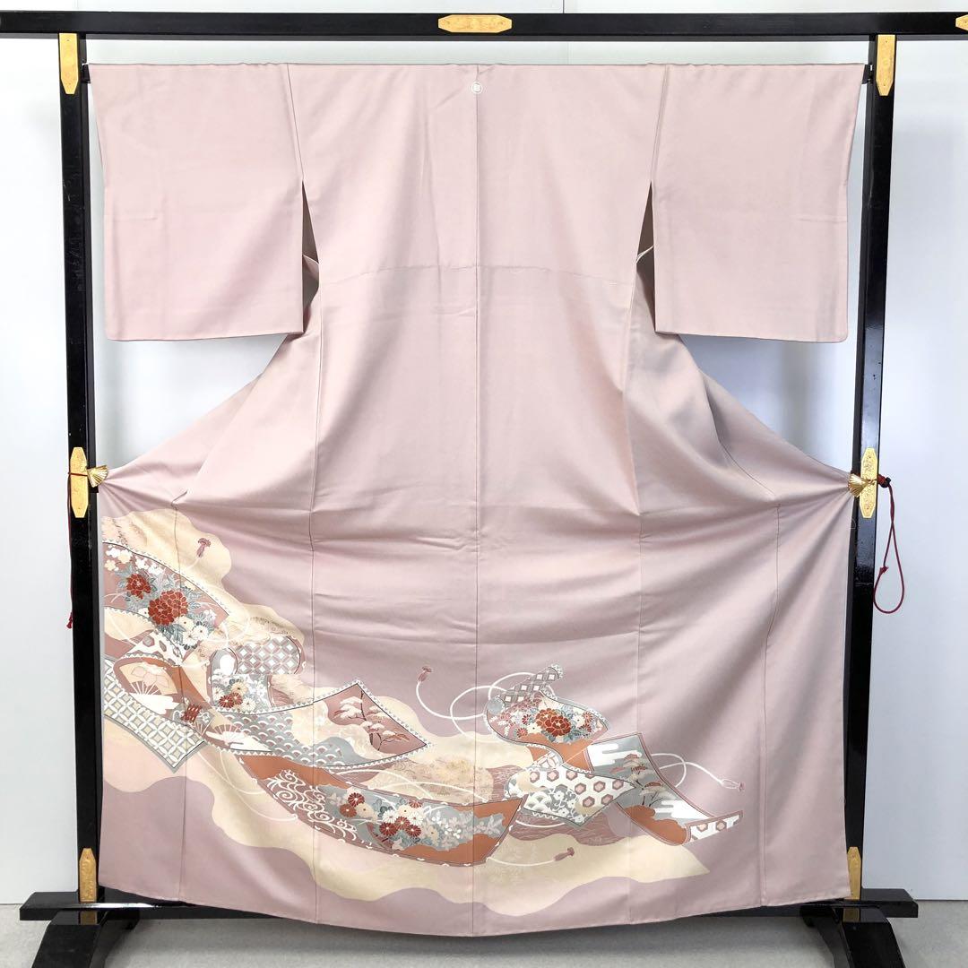 大島紬　小紋反物　花模様　花模様　着物　055a d 大島紬 小紋反物 花模様 花模様 着物 055a dの通販 by TSUMUGI