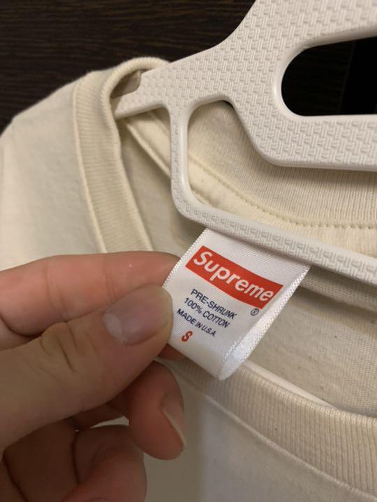 在庫日本製 supreme cross box logo natural Sサイズ qULCr-m31333107903 再入荷お得