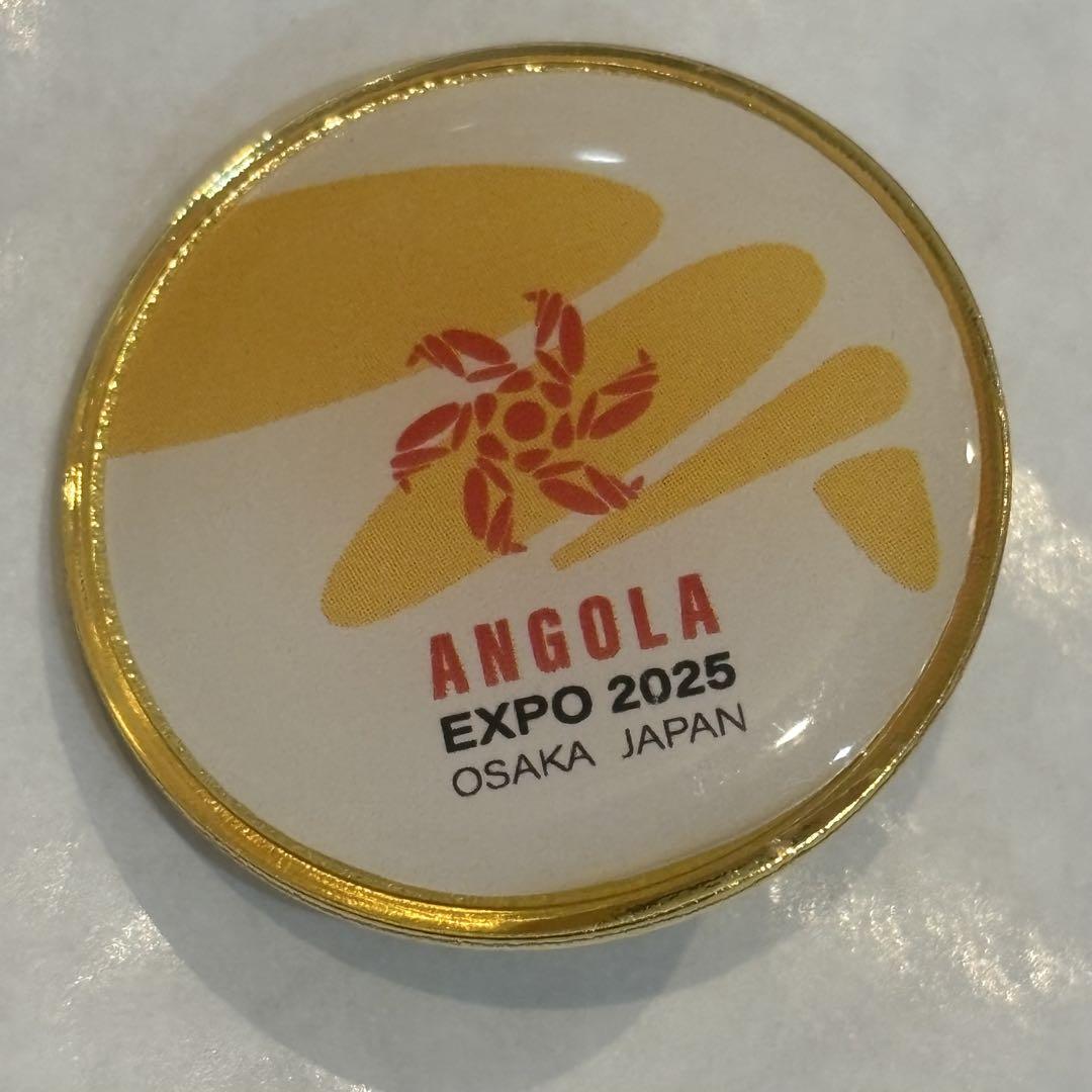 【非売品】大阪・関西万博 アンゴラ館 記念ピンバッジ EXPO2025