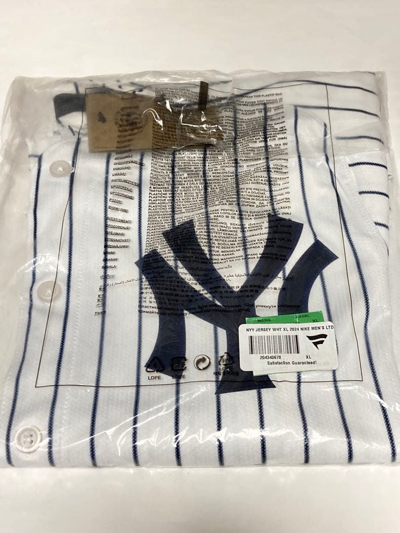 100%正規品XLベースボールシャツ新品ヤンキース22ナイキNIKEユニフォーム