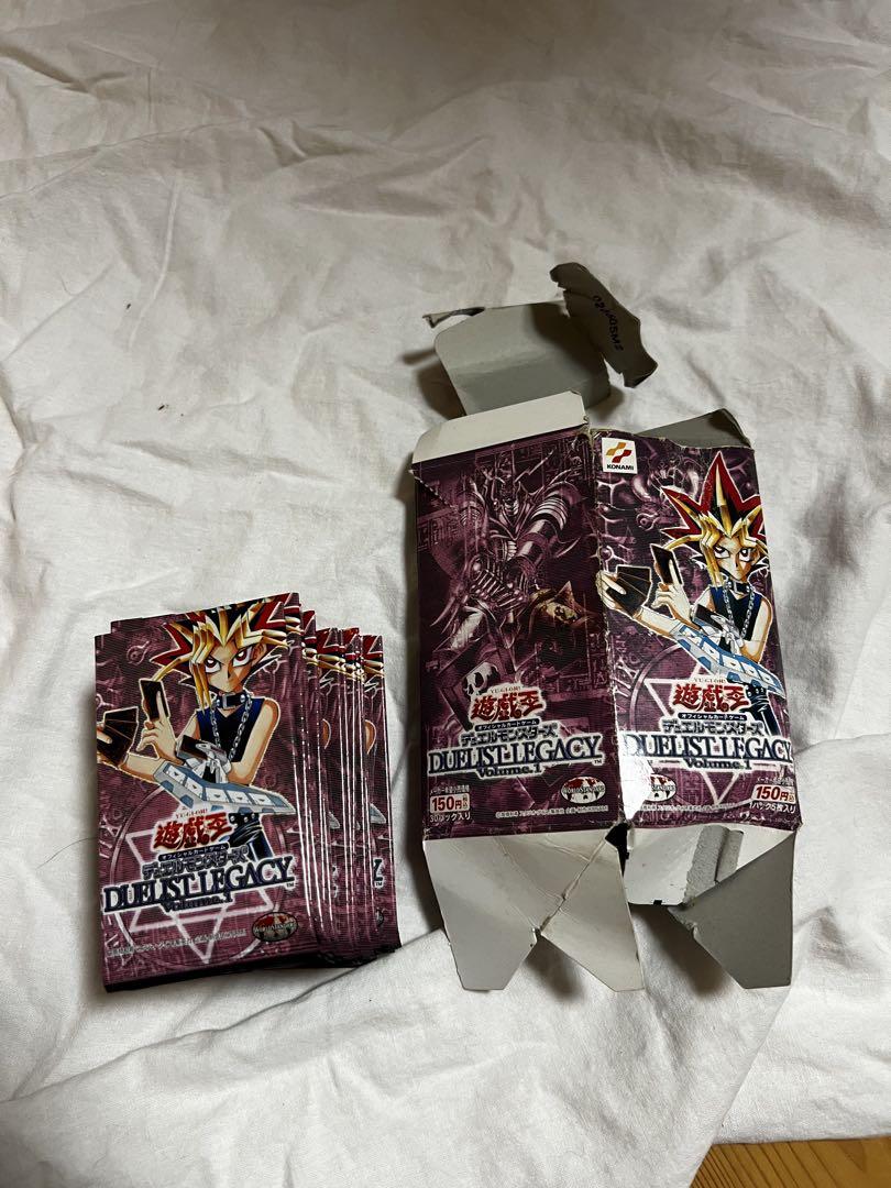 デュエリストレガシー　Vol.1 未開封BOX デュエリストレガシーVol.1 未開封BOX