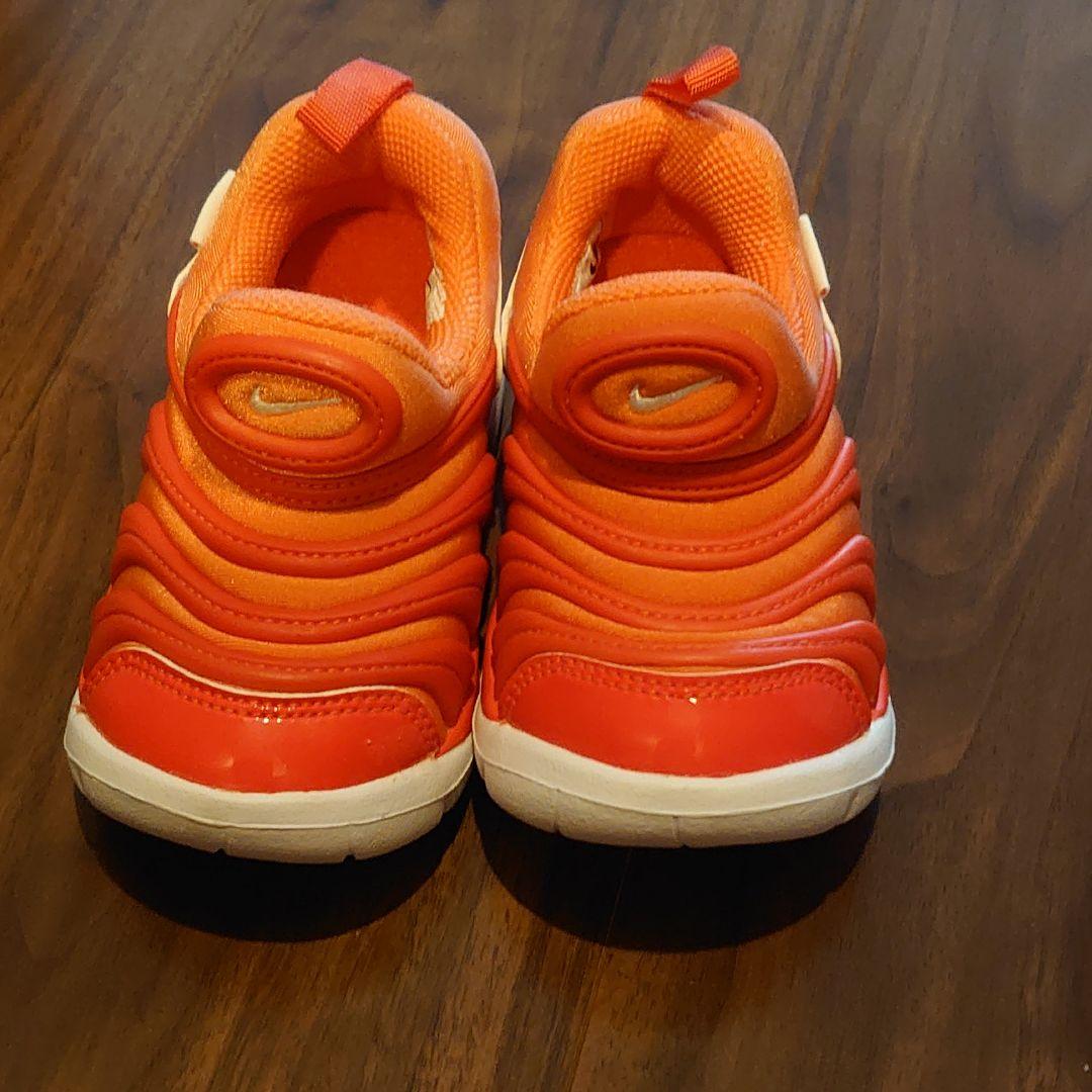 美品　Nike ダイナモフリー　オレンジ スニーカー ☆NIKE ナイキ ダイナモフリー☆オレンジ - メルカリ