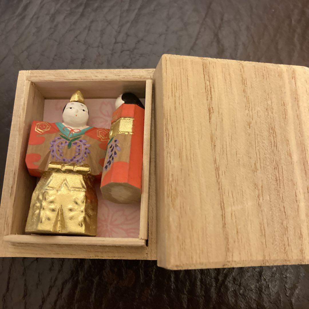 一刀彫雛人形　奈良雛