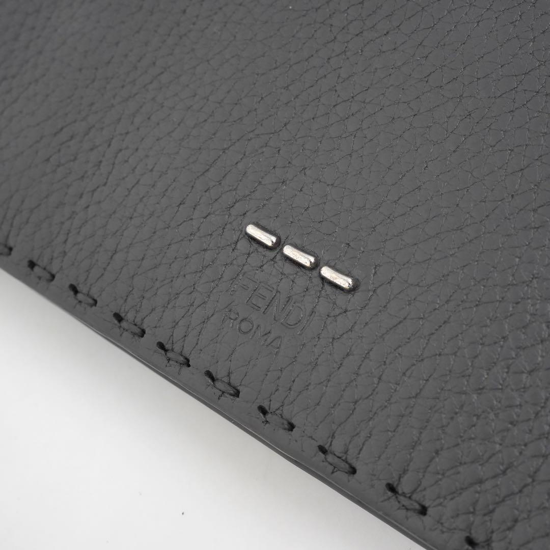 ✨未使用展示品・箱付き✨　FENDI 長財布　セレリア　カーフレザー　二つ折り