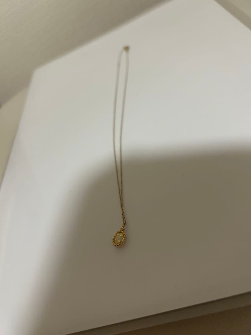 【週末限定値下】新品キュイキュイcui-cuiダイヤモンド オパール ネックレス