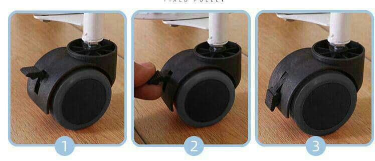 シンプルなフラワースタンド ホイール付き 白41 シンプルなフラワースタンド ホイール付き 白41