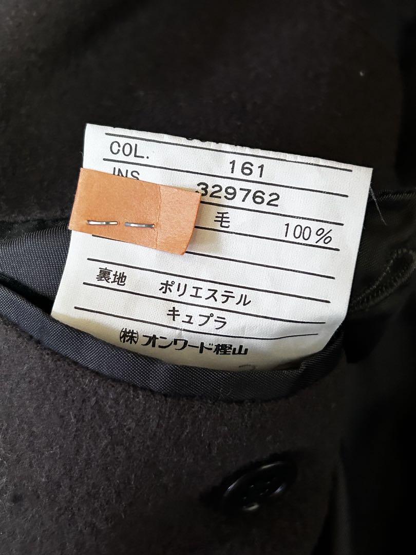 ジャケット・アウター Vintage Double Breasted Wool Long Coat