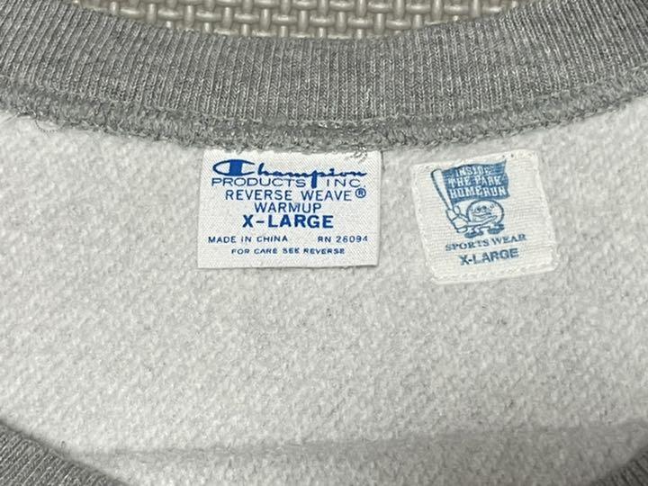 安価 ワタナベ backdrop別注 the champion 美品 XL リバースウィーブ トップス