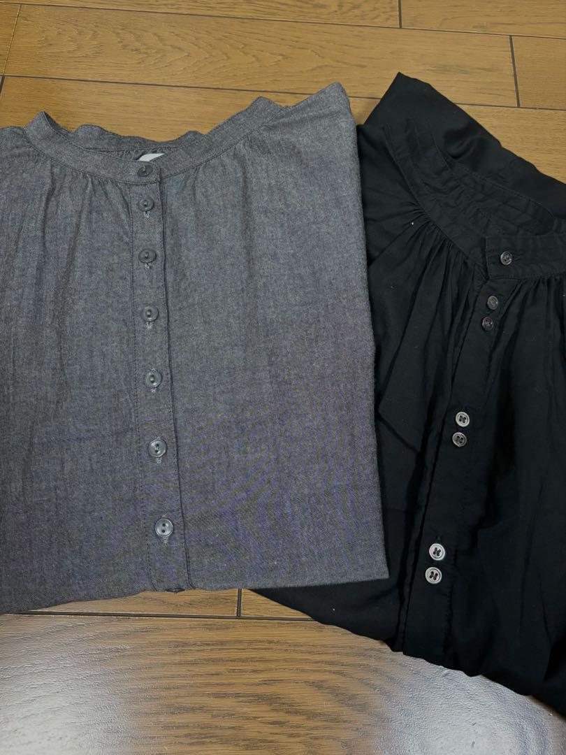 休日と詩 ブロカント ブラウスセット売り