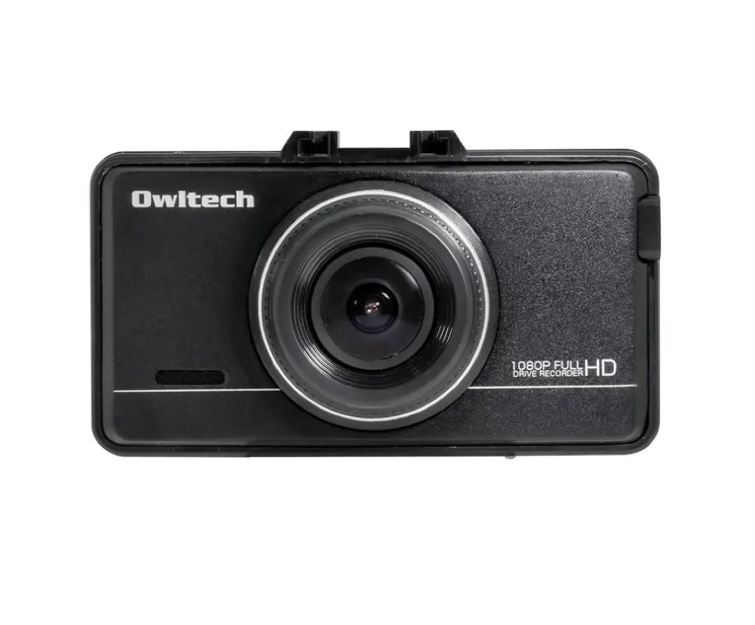 【未使用】オウルテック前後2カメ ドライブレコーダー OWL-DR802G-2C