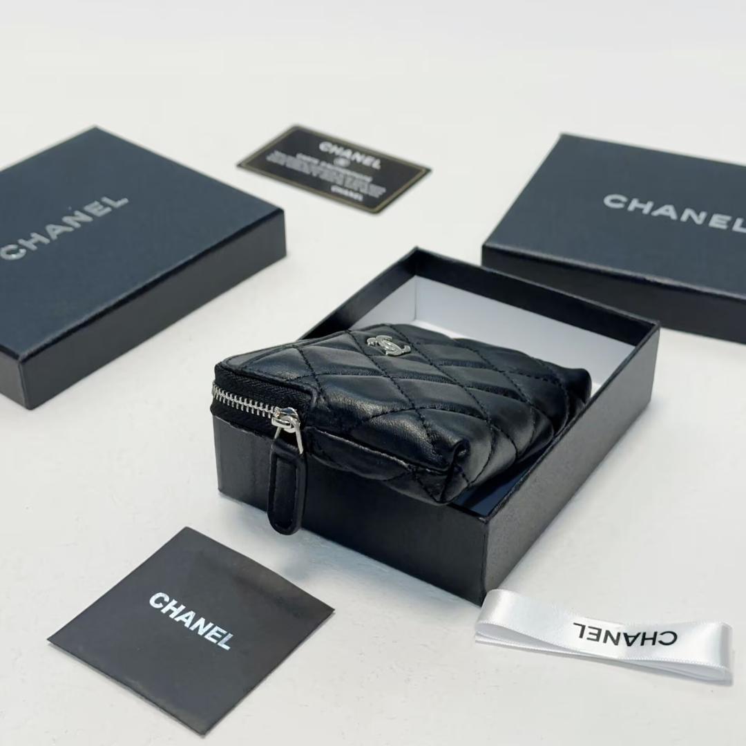 CHANEL ブラック キルティング コインケース正規非売品ノベルティ新品未使用 CHANEL ブラック キルティング コインケース - メルカリ