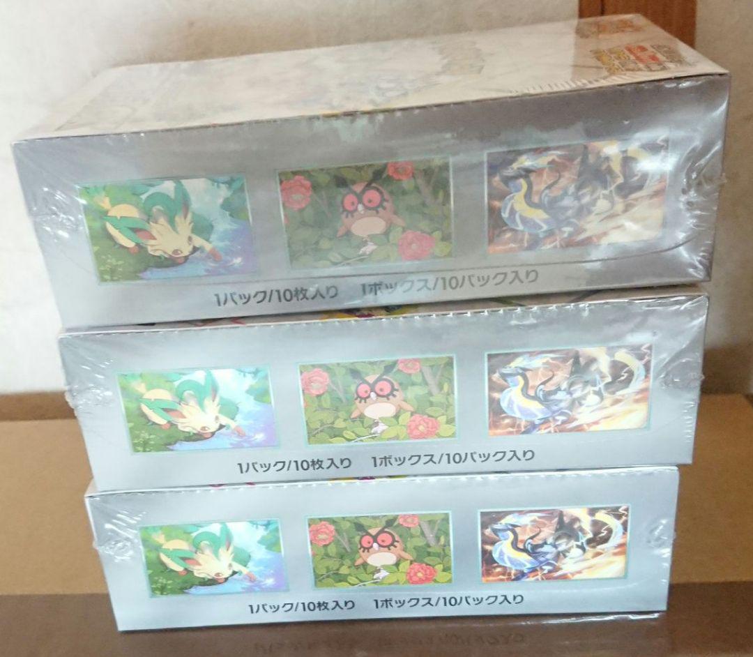 ポケモンカード ポケカ テラスタルフェス ex シュリンク付き 6BOX セット