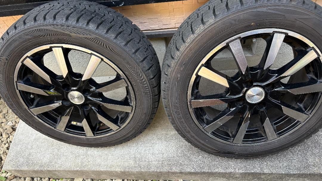 ♪FIAT500 スタッドレスタイヤ ホイールセット 185/55R15 ♪