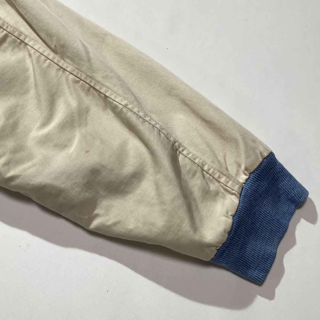 90s USA製 AUBURN エアブラシ フルスナップ デニムスタジャン XL