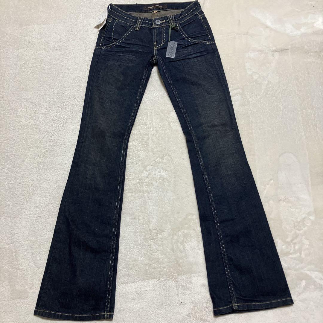 ランキング2025 デニム ヤヌーク YANUK 未使用 フレア セミフレア ブーツカット パンツ
