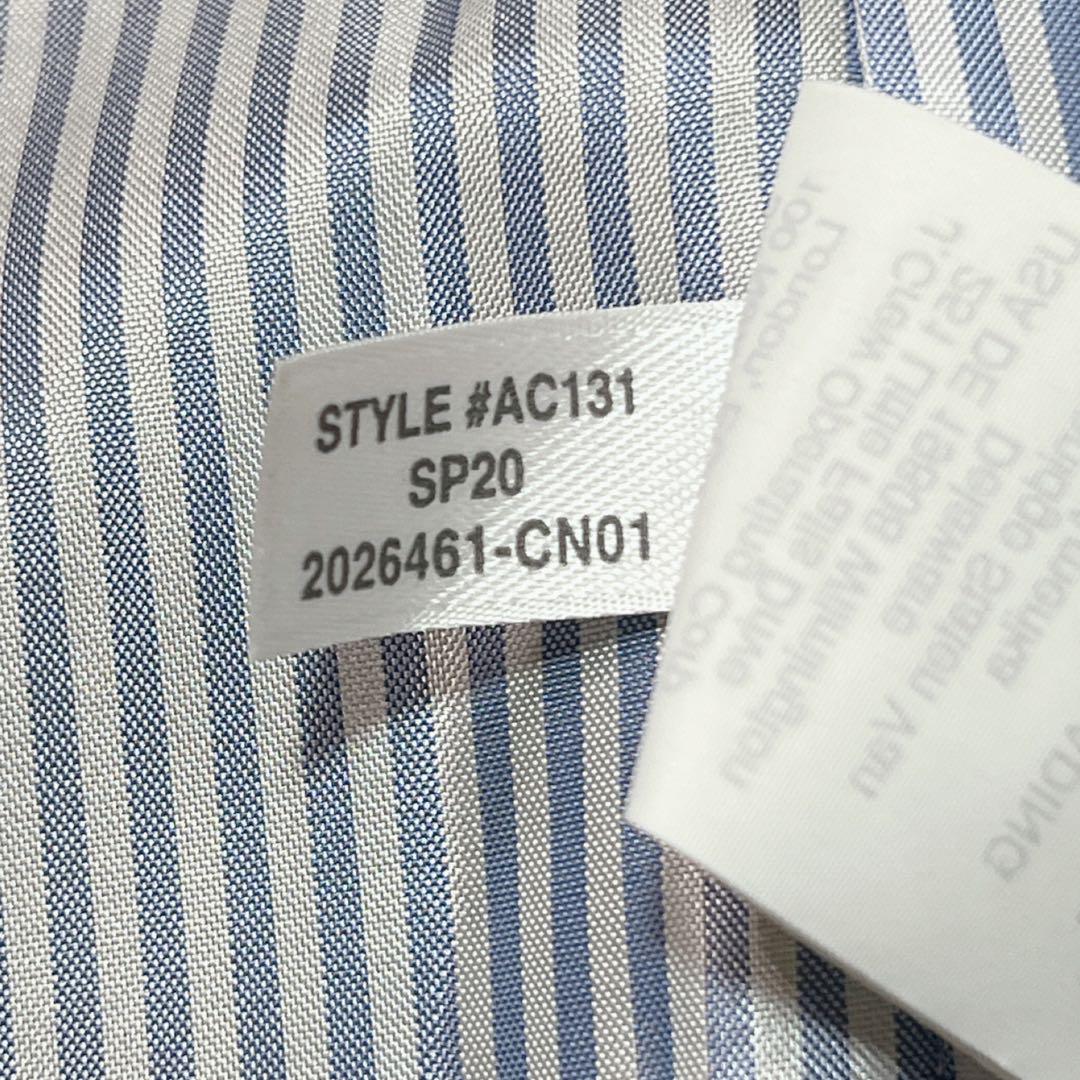 【美品】J.CREW 紺ブレ 金ボタン テーラードジャケット ブレザー ネイビー