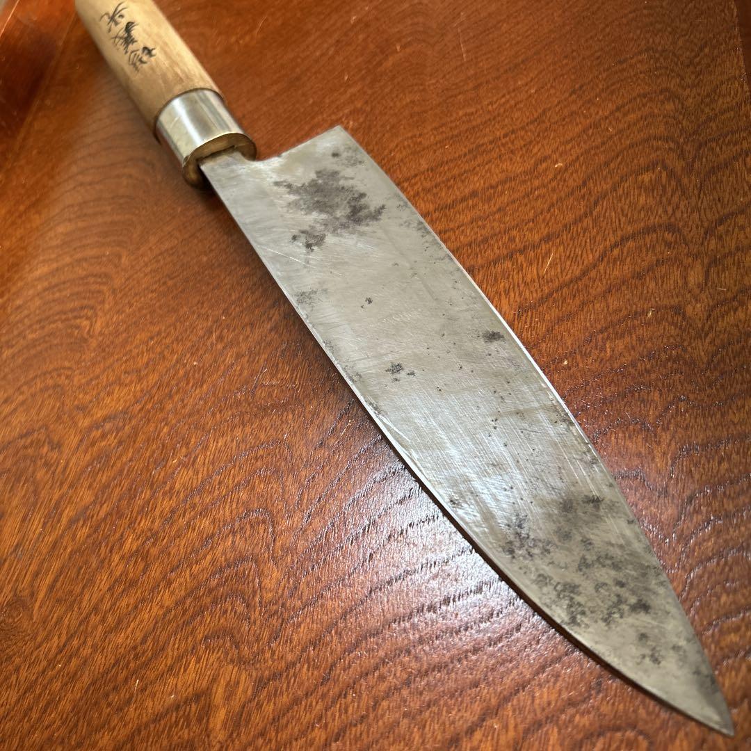 出刃包丁 堺義光作 サイズ 全長36,5cm刃21,5cm ★送料無料