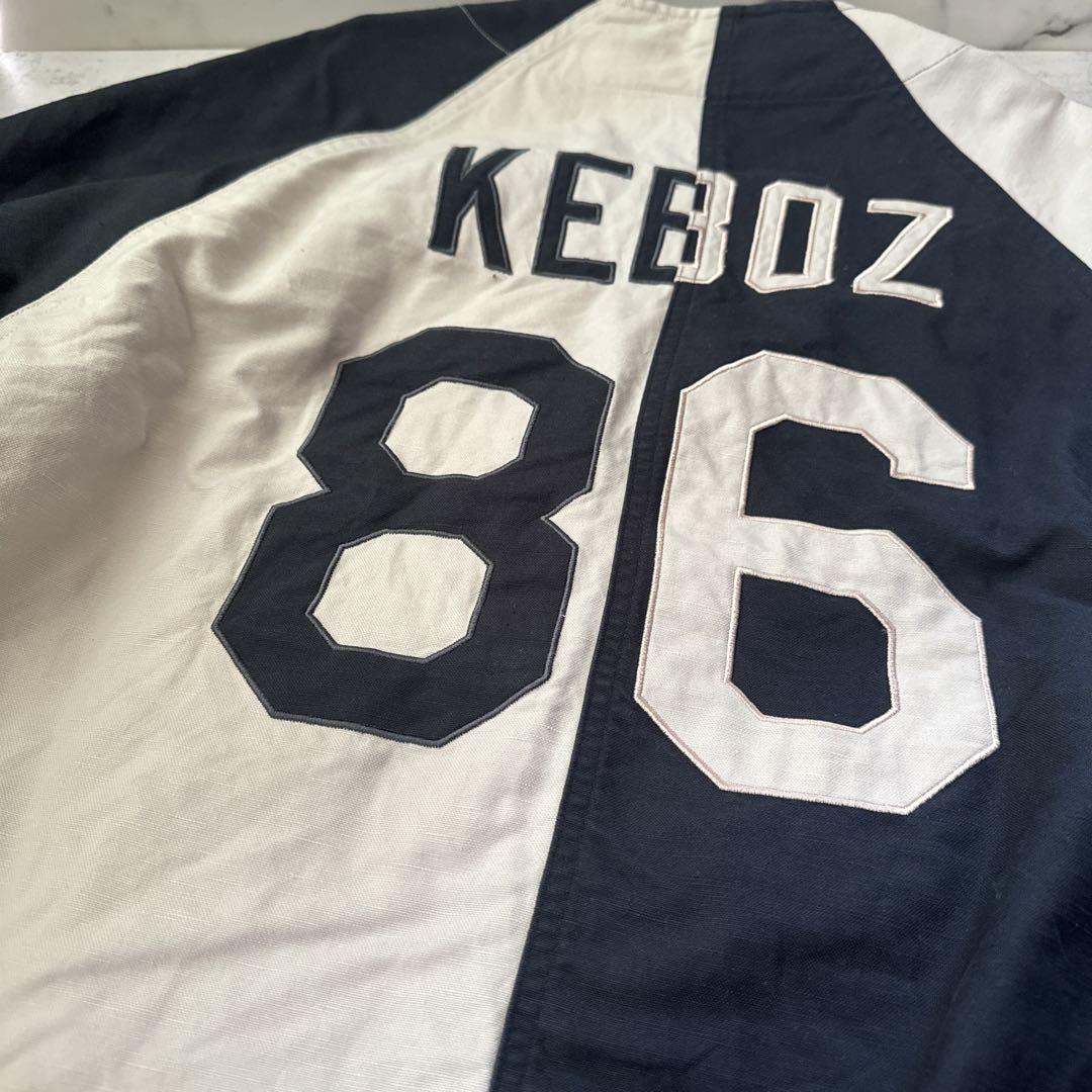 美品〉KEBOZ× FREAK'S STORE 別注 ベースボールシャツ L