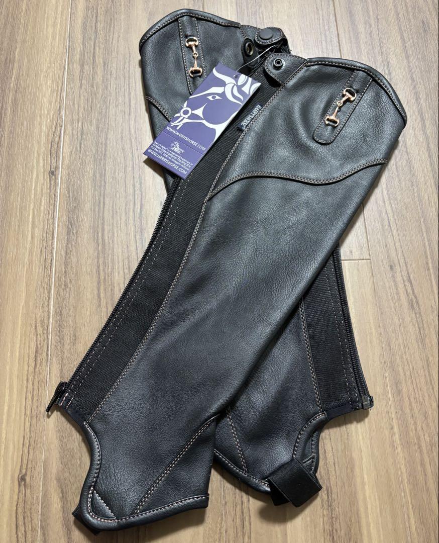 新品 タグ付き　Harry's Horse Bit ハーフチャップス Mサイズ