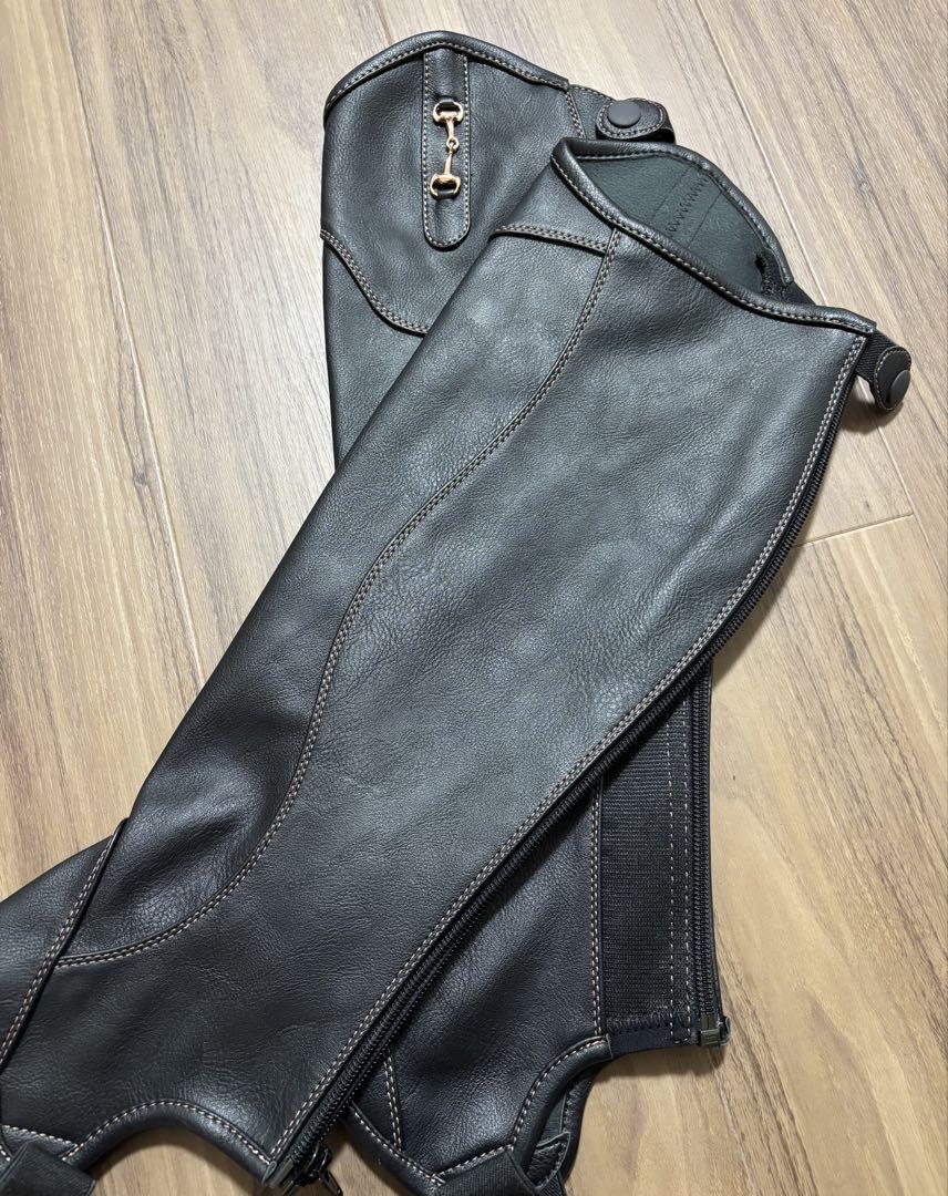 新品 タグ付き　Harry's Horse Bit ハーフチャップス Mサイズ