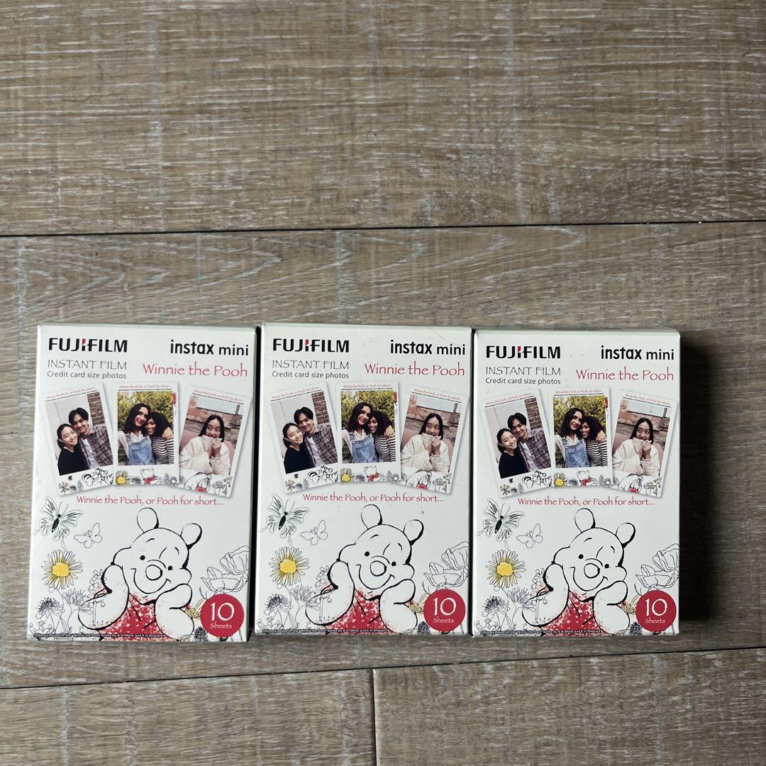 FUJIFILM instax mini Winnie the Pooh 10枚
