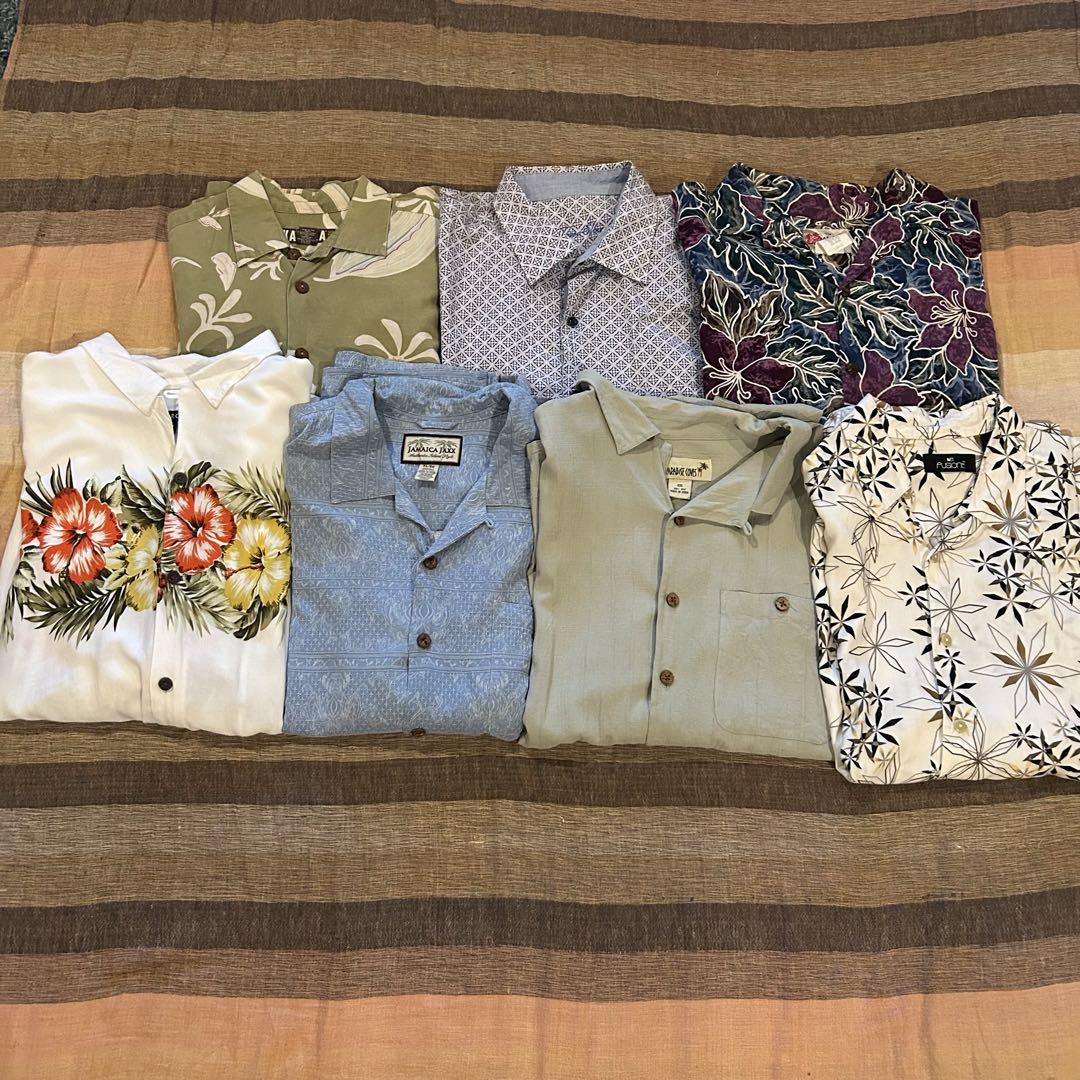 半袖シャツ　アロハシャツ　まとめ売り　M〜XXL