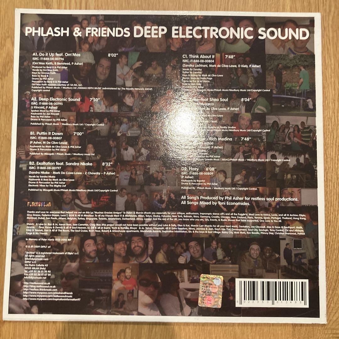 洋楽 PHLASH & FRIENDS - DEEP ELECTRONIC SOUND