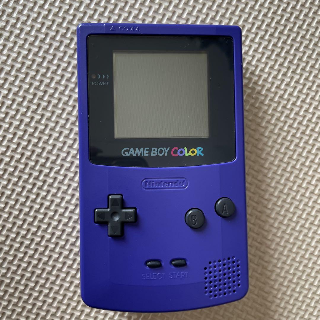 ゲームボーイカラー　パープル　ゲームボーイ　本体