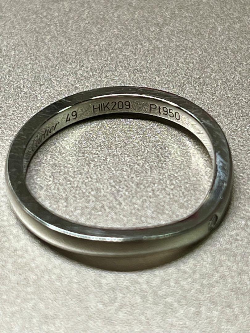 専用　Cartier カルティエ　バレリーナ 私的刻印あり　9号 Cartier カルティエ バレリーナ ダイヤモンド 9号 証明書・箱付き
