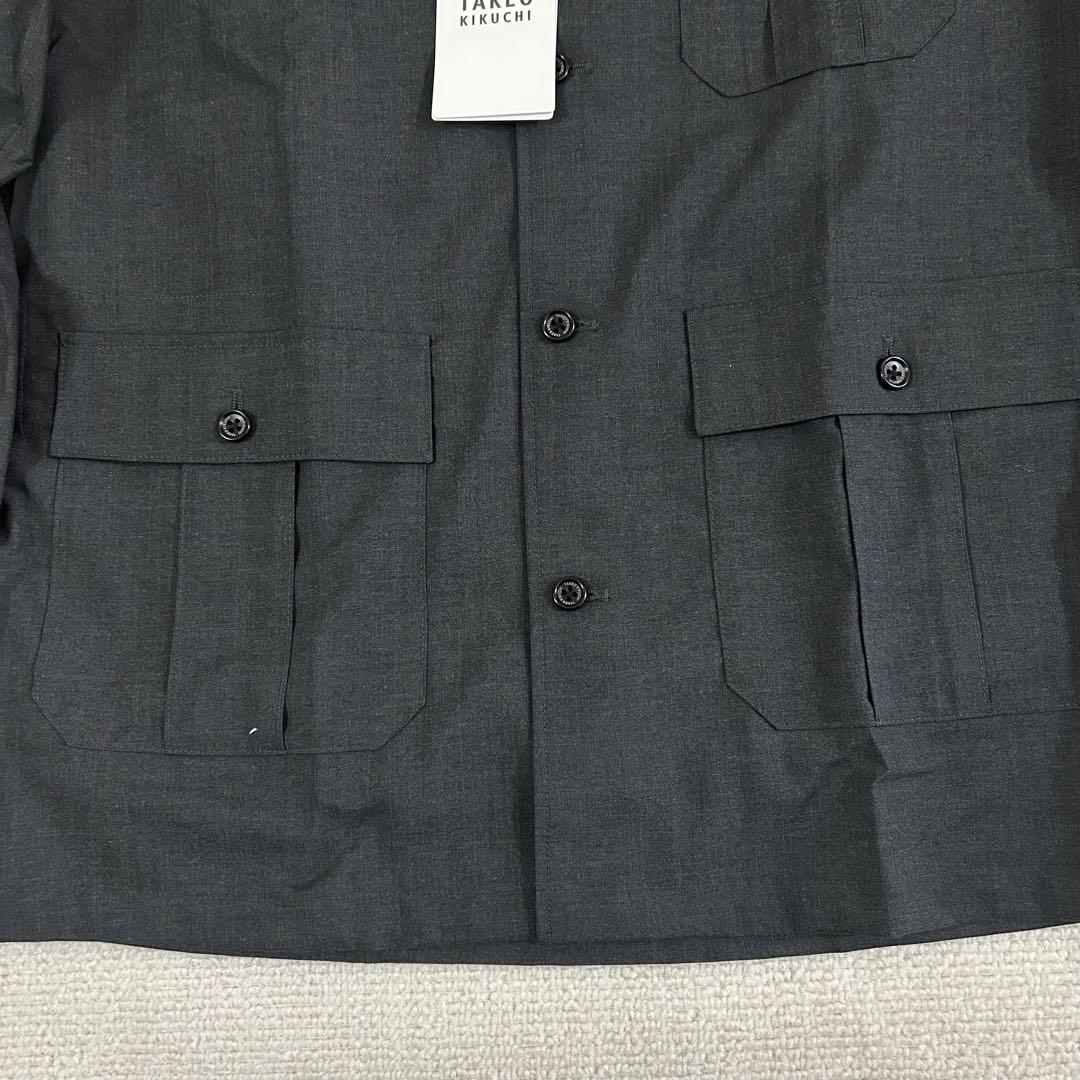 タケオキクチ　カバーオールデザインシャツ 貴重✨】TAKEO KIKUCHI タケオキクチ カバーオールデザイン