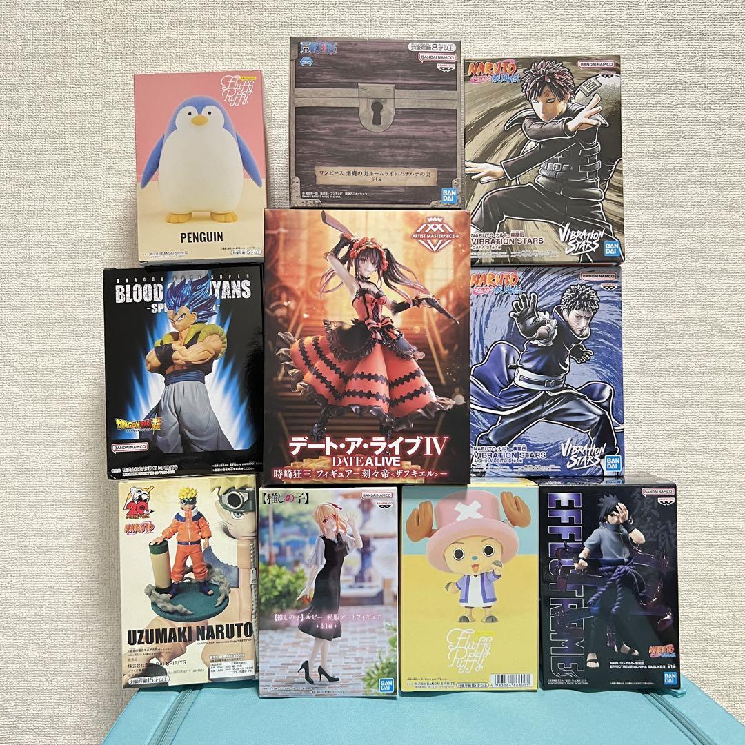 【新品・未開封】プライズフィギュア まとめ売り 人気アニメ AMP ナルトなど