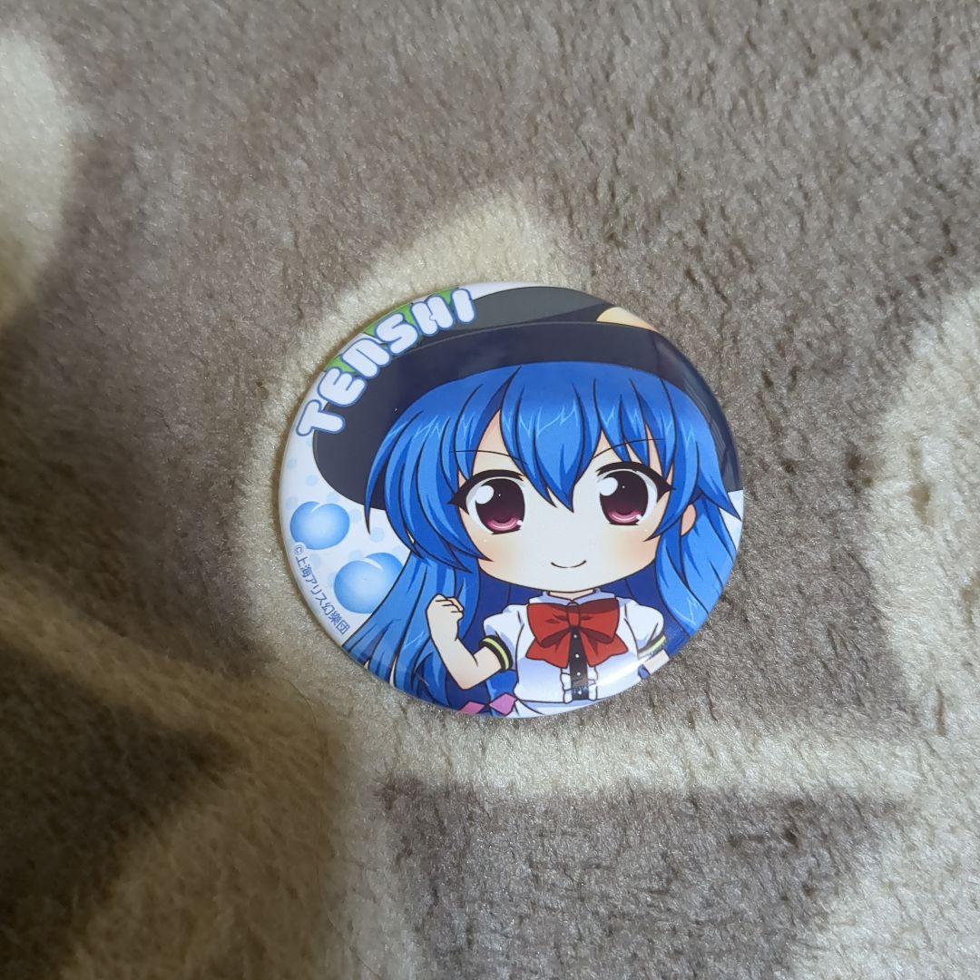 激レア　東方　比那名居天子　缶バッジ 東方Project 博麗霊夢 比那名居天子 缶バッジ - メルカリ