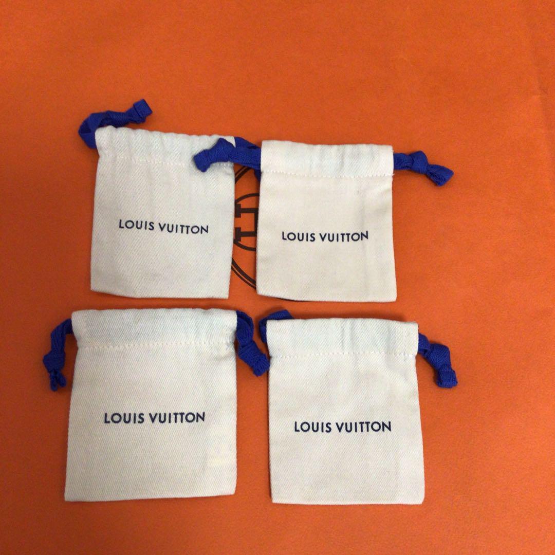 ルイヴィトン VUITTON 保存袋 布袋 巾着 カデナ アクセサリー×4