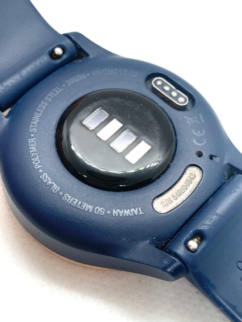 【美品】Garmin ガミン Vivomove 3S Blue (4843) 【美品】Garmin ガミン Vivomove 3S Blue (4843)