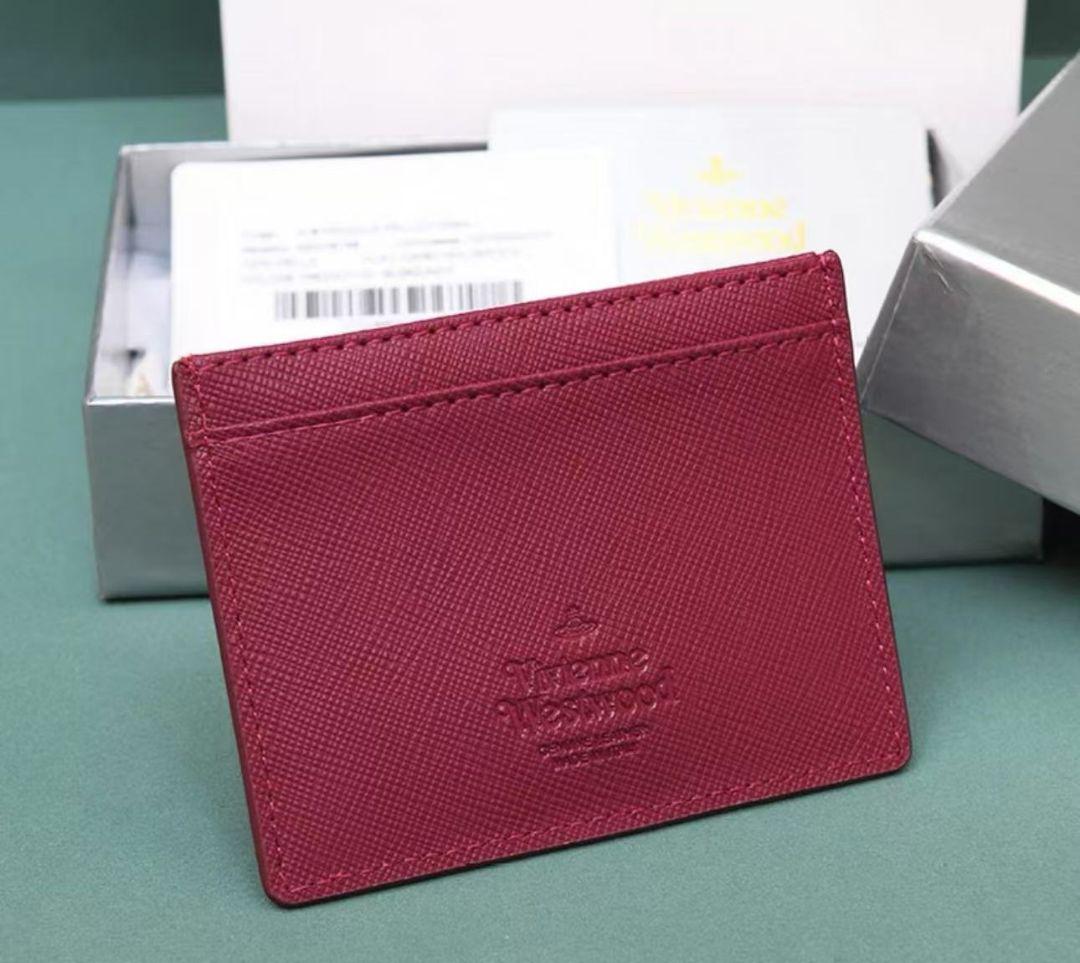 Vivienne Westwood バーガンディ カードケース