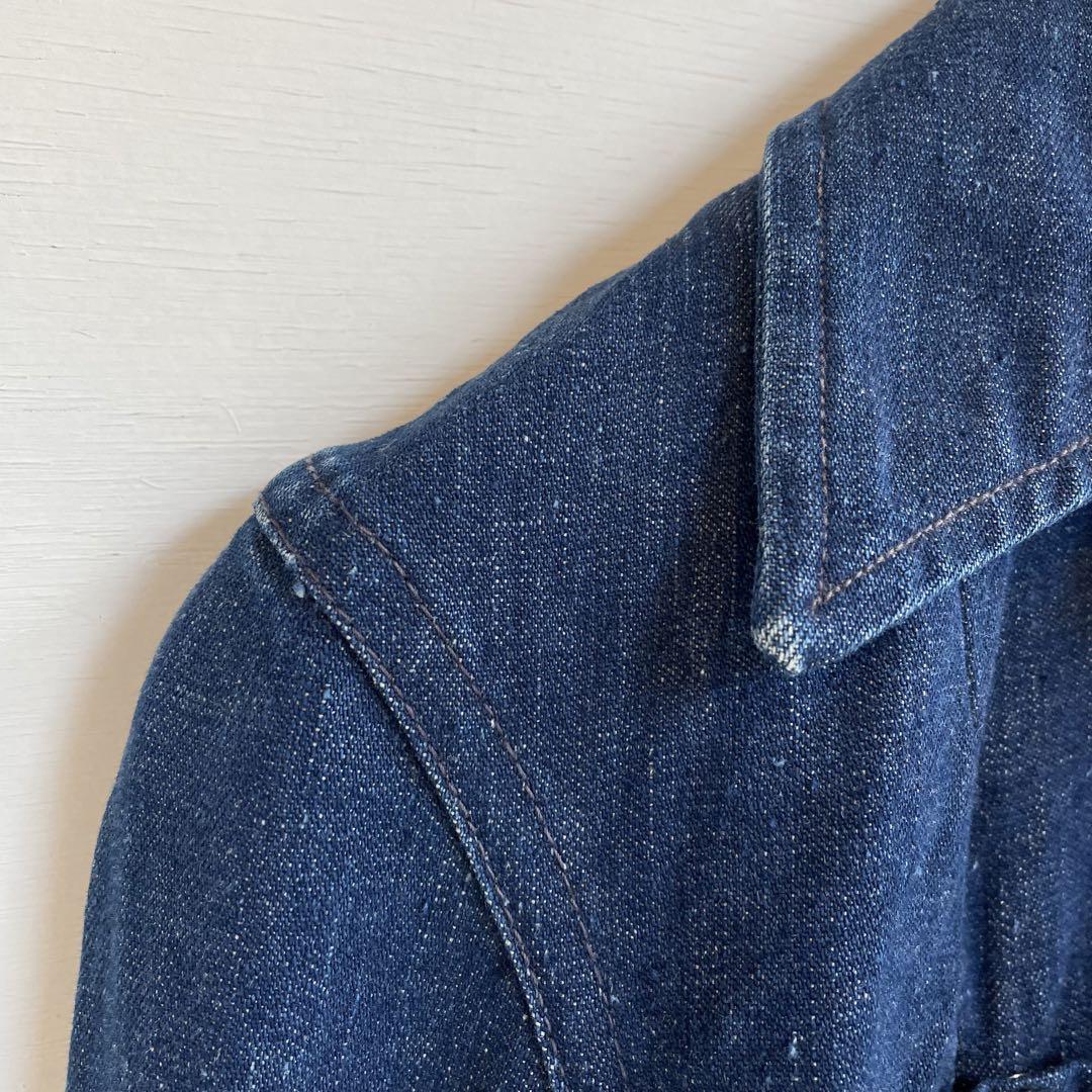 50s LEVI’S デニムウエスタンシャツ ショートホーン ヴィンテージ 古着