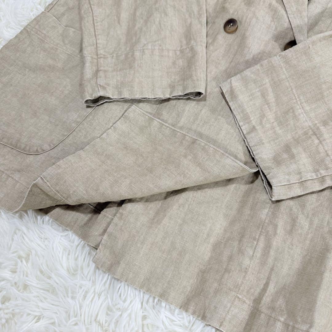 ジャケット・アウター ANTIQUE DUSTY DYE LINEN OVER JACKET ANTIQUE DUSTY DYE LINEN OVER JACKET - メルカリ