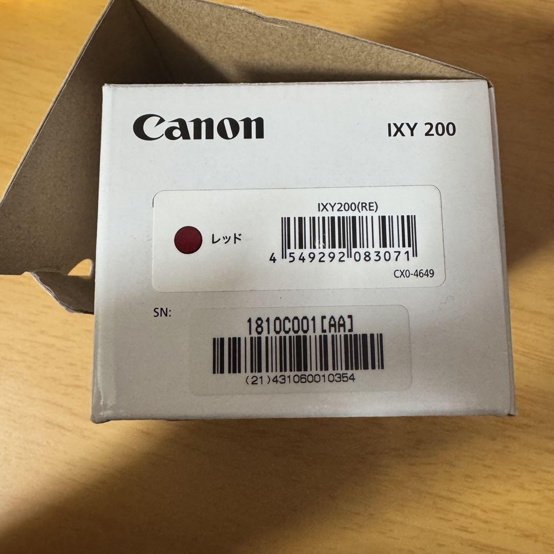 Canon IXY 200【レッド】