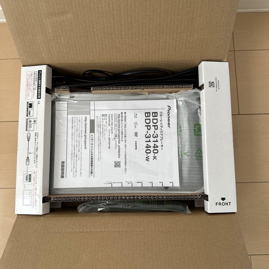プレーヤー Pioneer BDP-3140-k Blu-ray Disc PLAYER