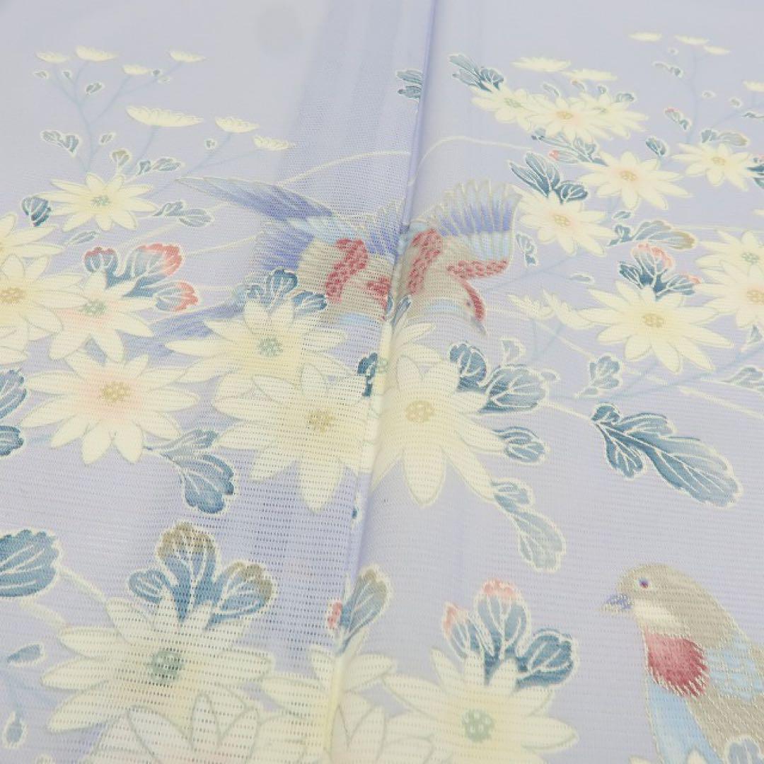 カド様専用✺美品 洗える夏着物 誂えポリ トールゆったり 絽