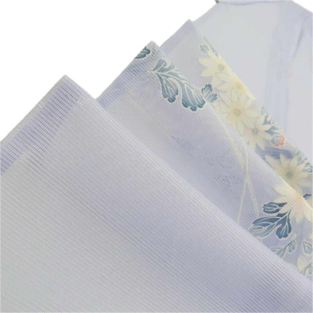 カド様専用✺美品 洗える夏着物 誂えポリ トールゆったり 絽